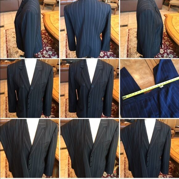ANTONIO MELANI Pinstripe Pant Suit - Picture 7 of 8